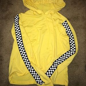 Checkered sweatshirt